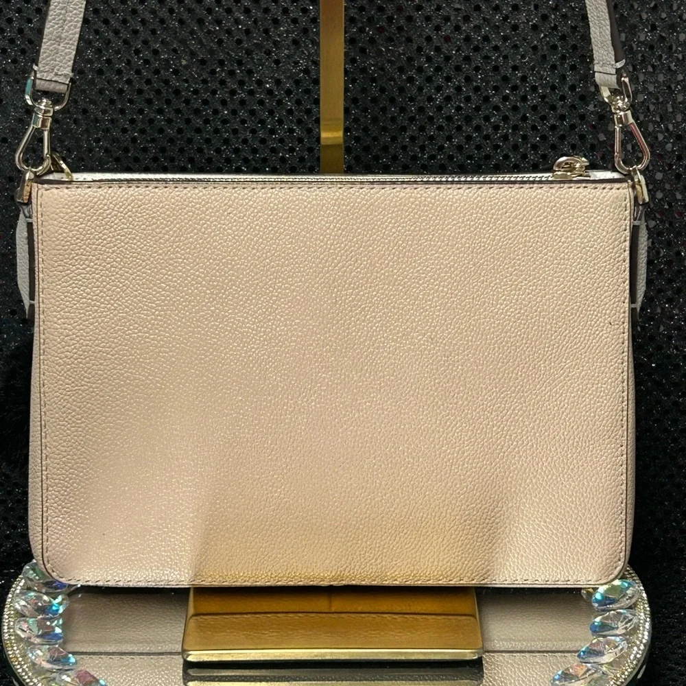 Kate Spade New York Two-tone Jackson Medium Triple Gusset Crossbody NWOT - Picture 4 of 16